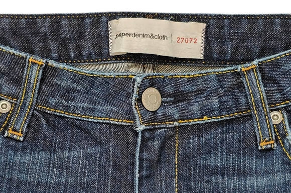 Paper Denim & Cloth Cropped Jeans, Size 29. - Picture 2 of 7